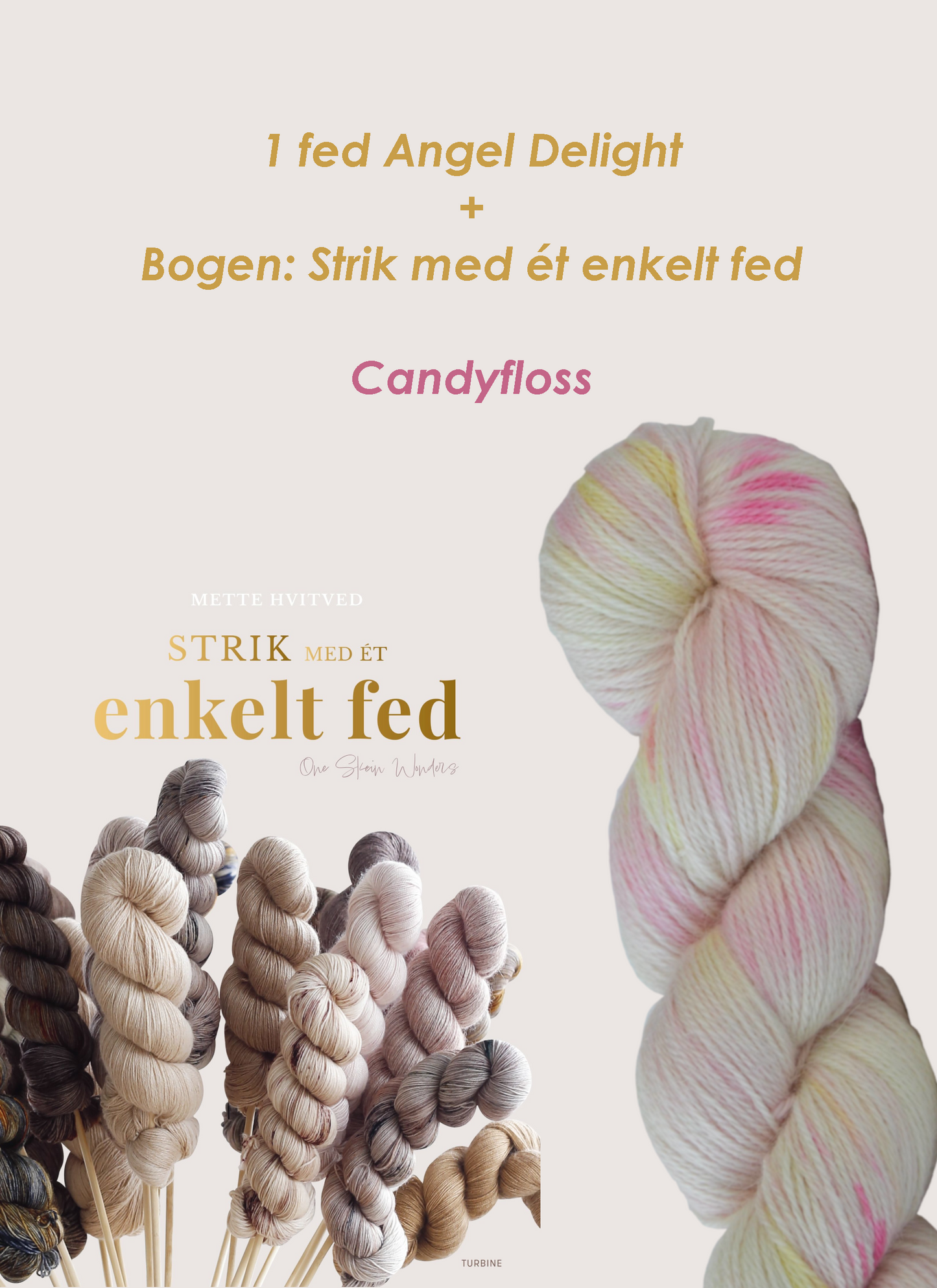 Strik med ét enkelt fed kits - Vælg din farve