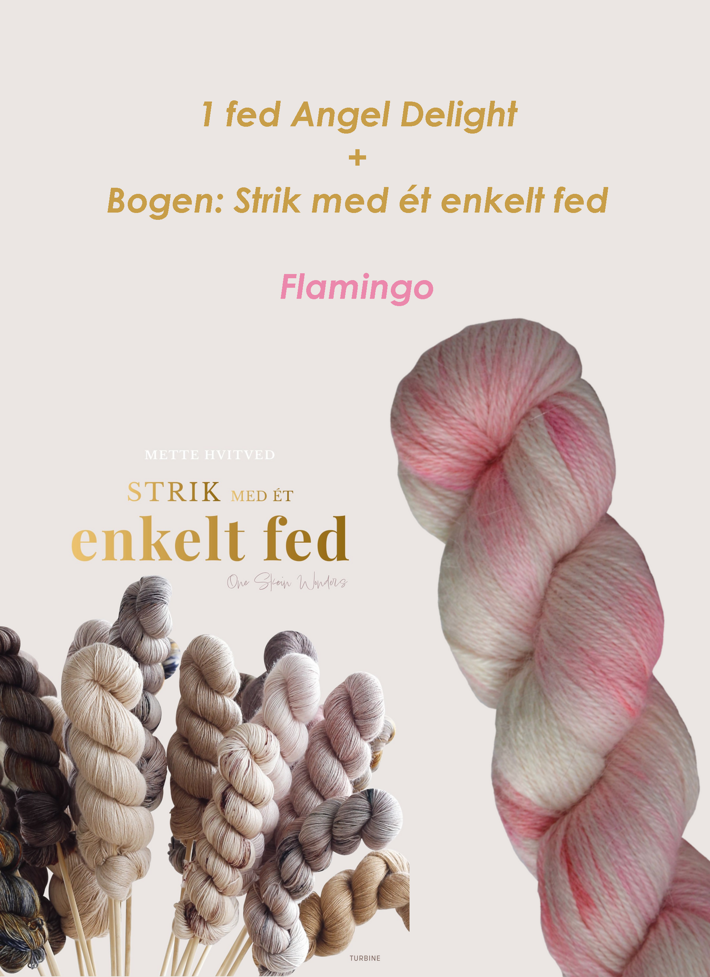 Strik med ét enkelt fed kits - Vælg din farve
