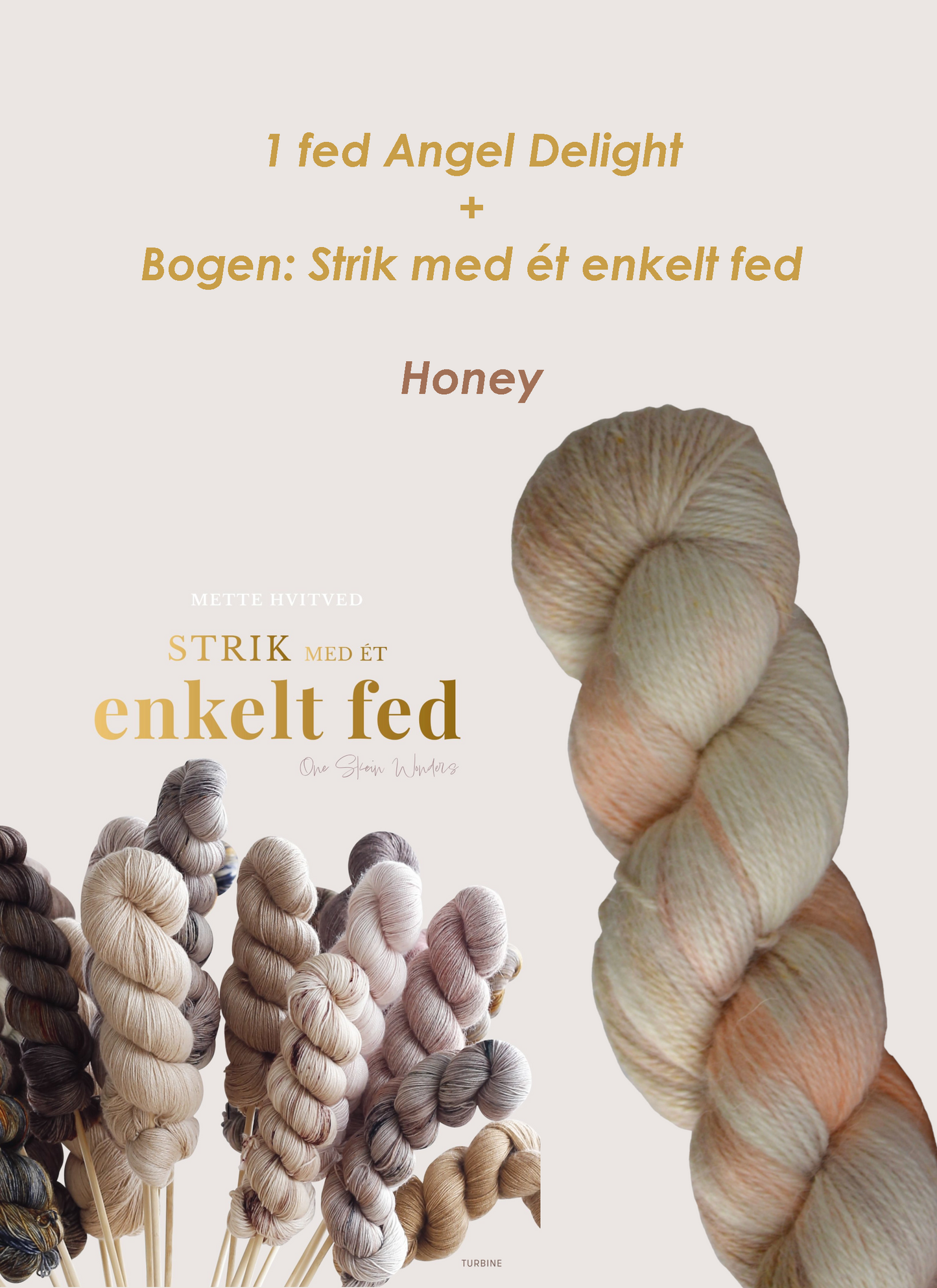 Strik med ét enkelt fed kits - Vælg din farve