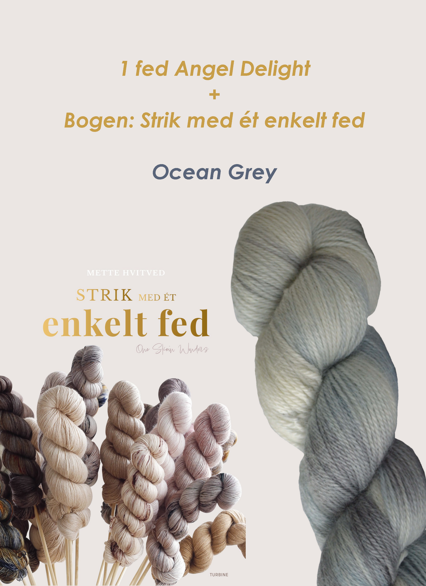 Strik med ét enkelt fed kits - Vælg din farve