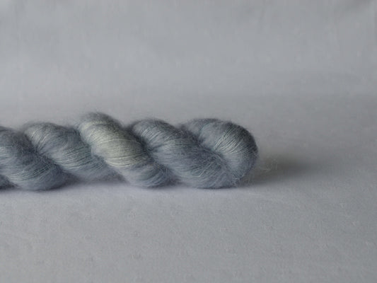 Silk Mohair | Skifer Blå