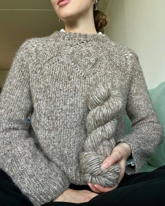 Dahlia Sweater af Le Knit | Strikkekit